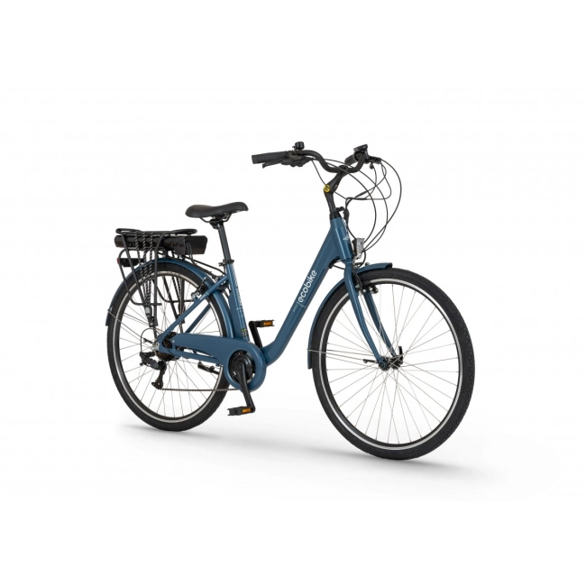 miejski rower elektryczny ecobike basic niebieski polski